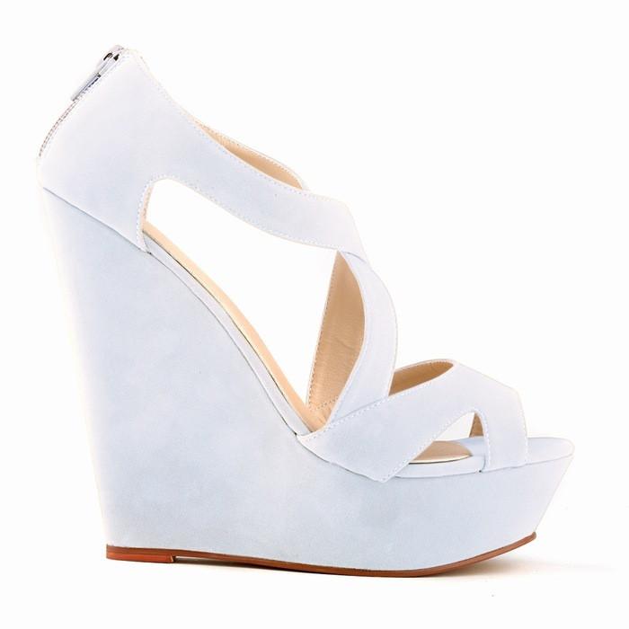 High wedge sandals