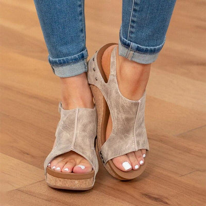 Women's wedge heels