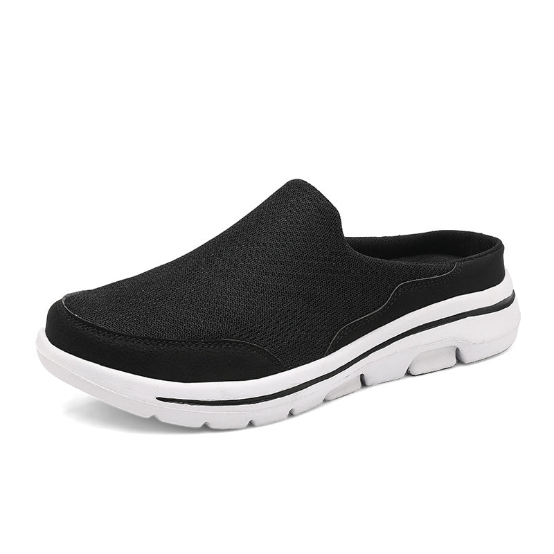 Men's Breathable Comfortable Footwear Summer Loafer Platform Slippers Casual Shoes