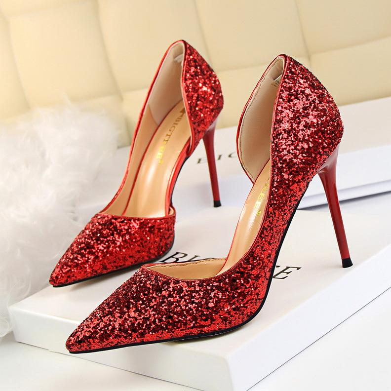 Luxury Women Shoes Sexy Women Pumps High Heels Shoes