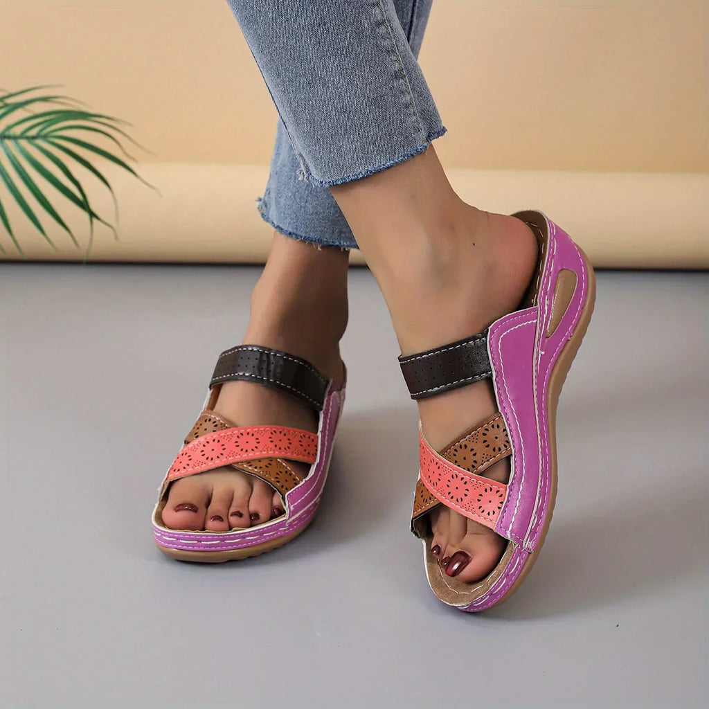 Casual Summer Sandals for Women Arch Support Slides