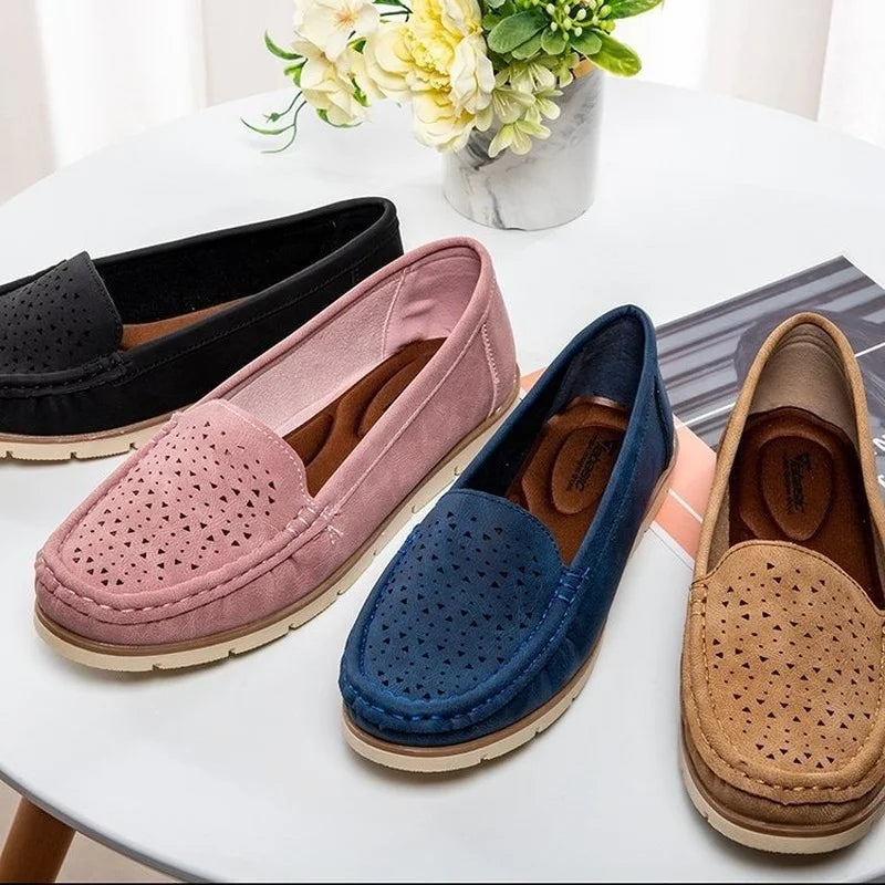 Loafers Breathable Slip on Flat Shoes