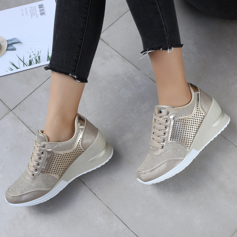 Women Lace-up Sneakers