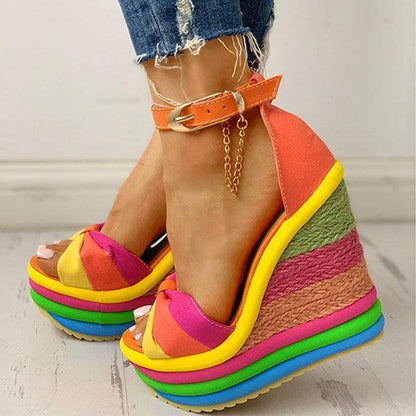 Wedges High Heels Sandals