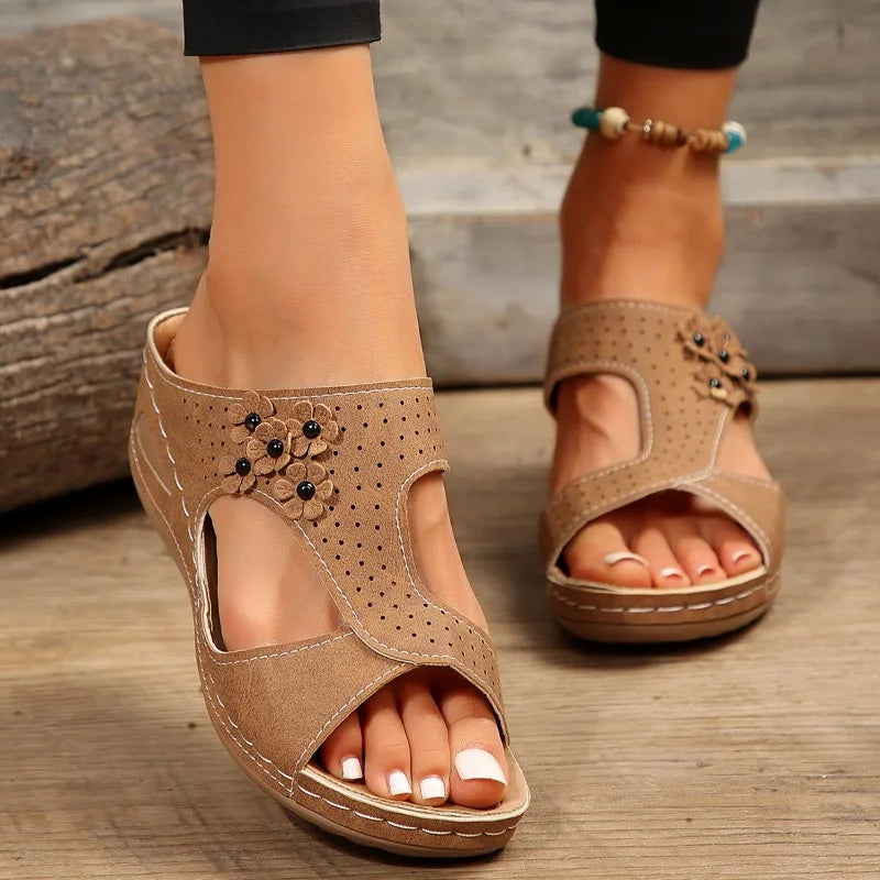 Modern and stylish sandals