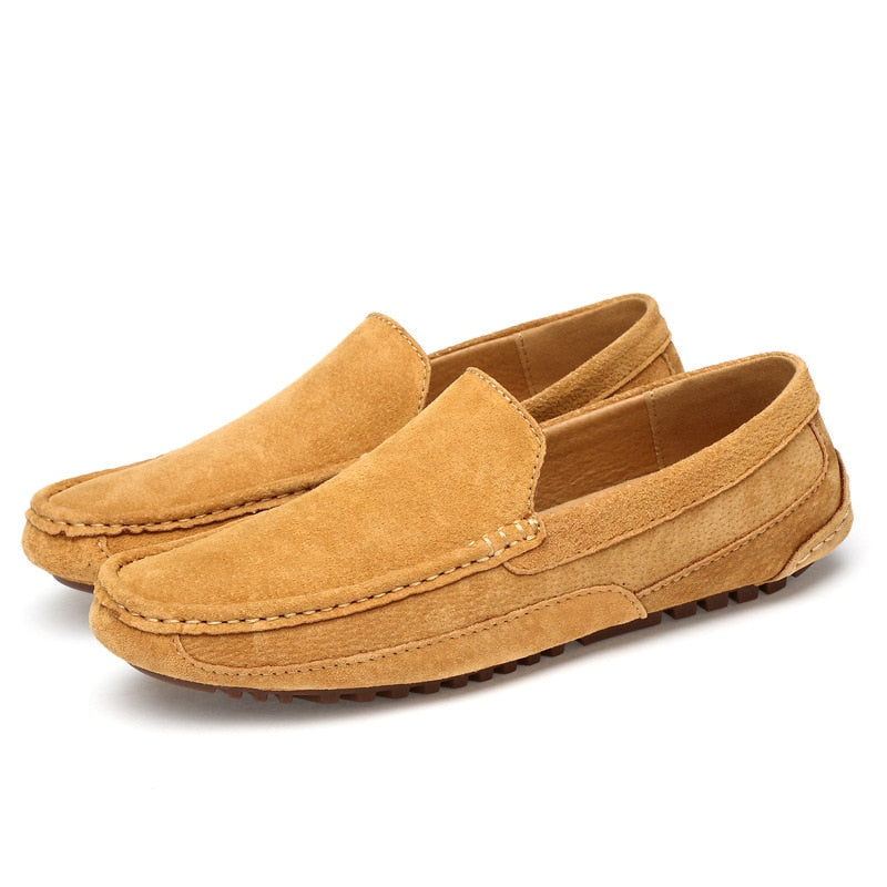 Mens Dress Shoes Suede Men's Loafers Casual Shoes