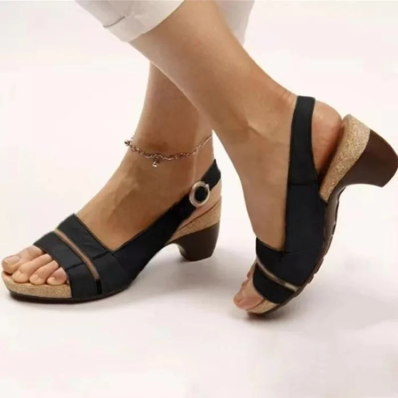 Block Heeled Sandal