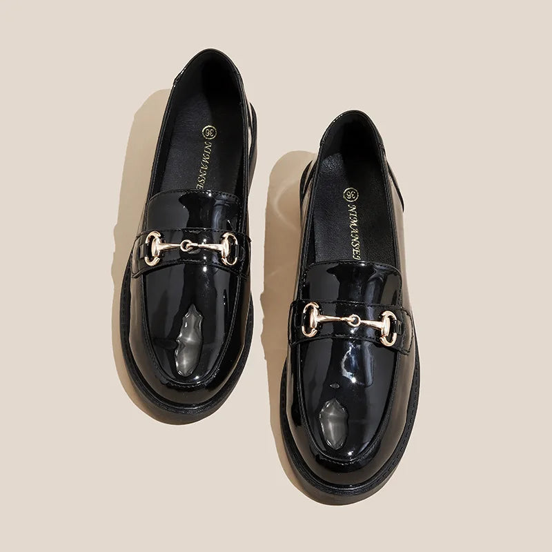 Patent Leather Loafers