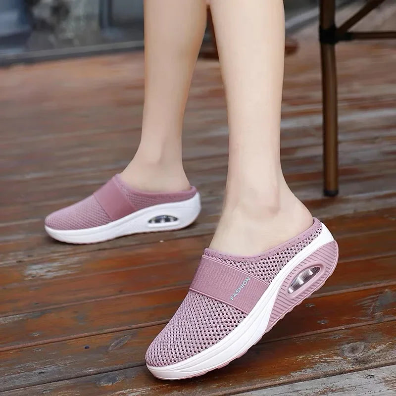 Air Mesh Women's Casual Slippers