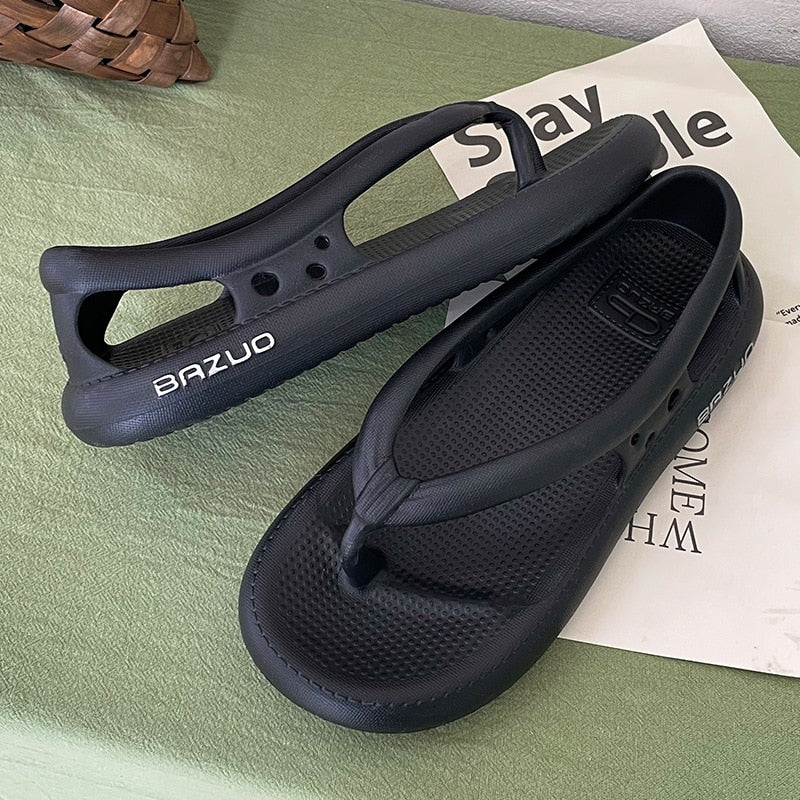 Simple orthopedic waterproof slippers