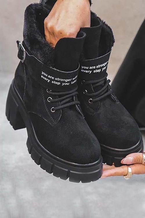 Trendy and Comfy Combat Boots