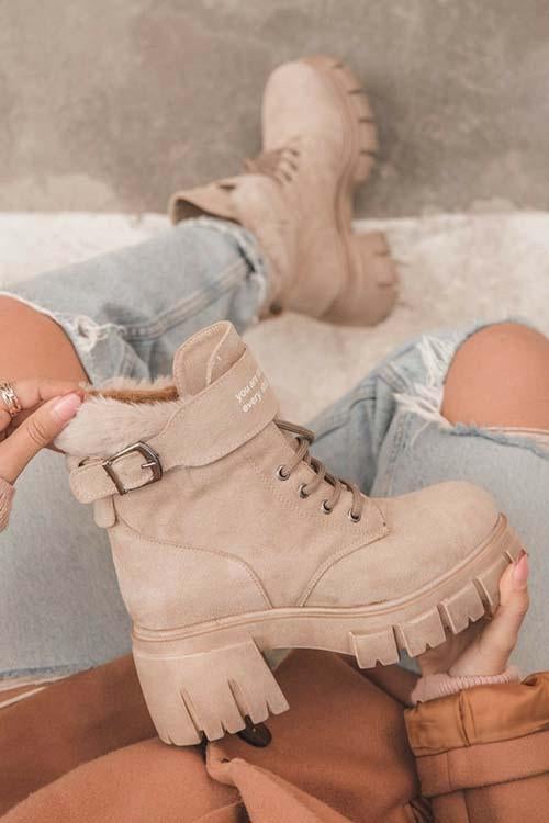 Trendy and Comfy Combat Boots