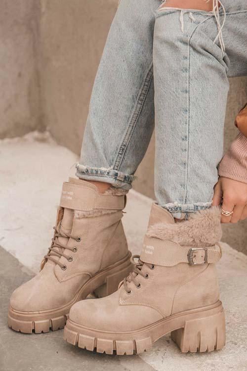 Trendy and Comfy Combat Boots