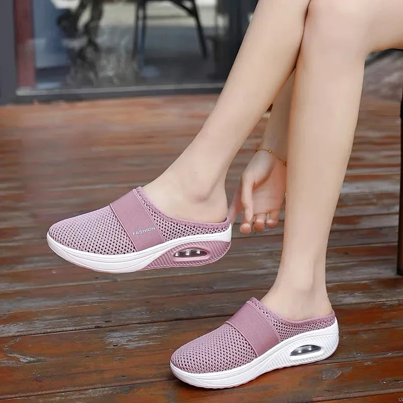 Air Mesh Women's Casual Slippers