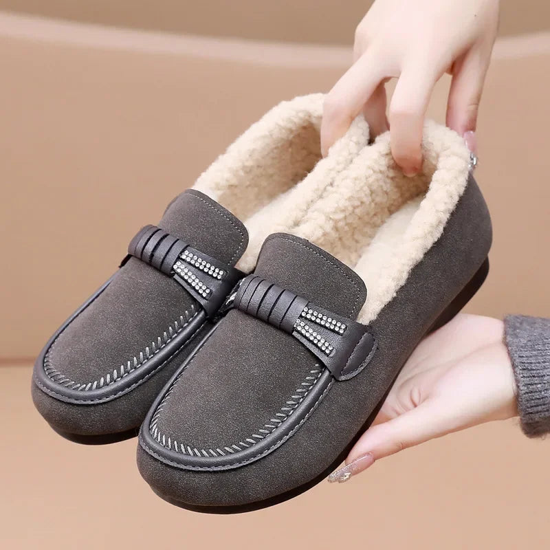 Women's Cozy Moccasin Loafers