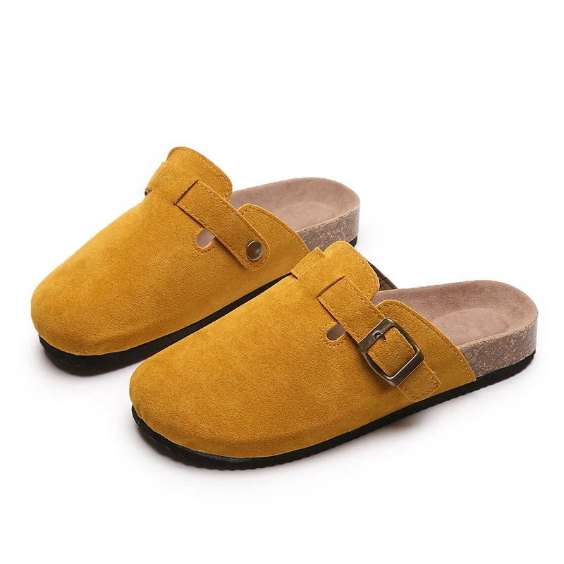 Women's Slippers Mules Modern Sandals Buckle Shoes Strap