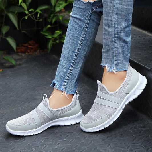 Mesh Slip On Sneakers for Women