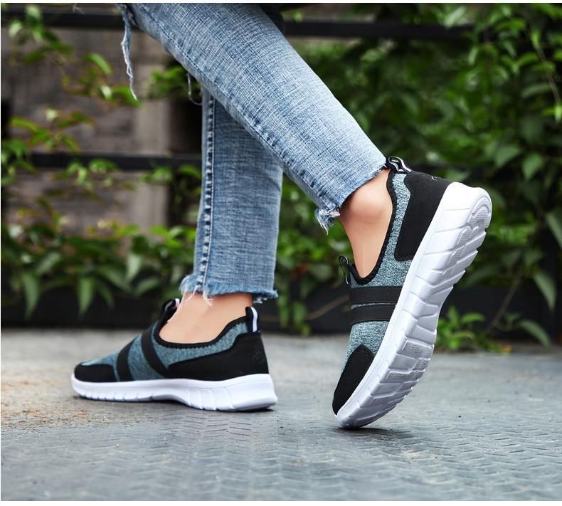 Mesh Slip On Sneakers for Women