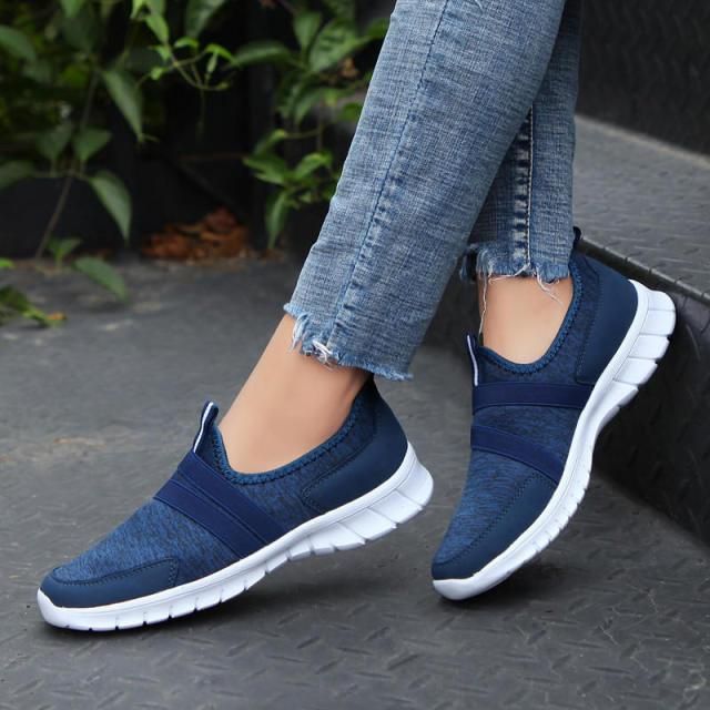 Mesh Slip On Sneakers for Women