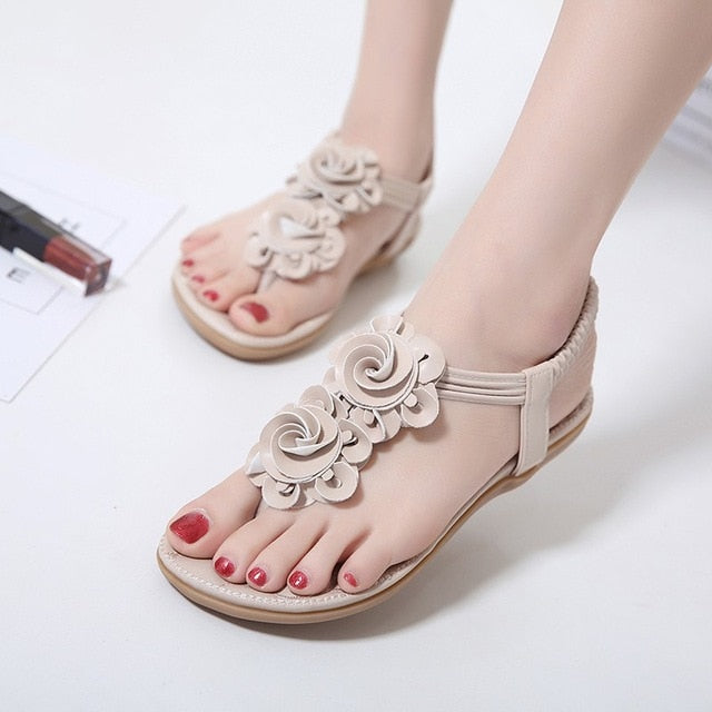 Women's Floral Design Sandals