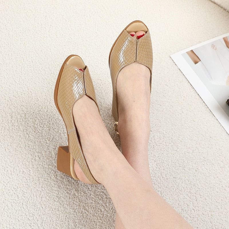 Leather Sandals for Women